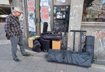 Michael jonas und zumidest das equipment von urs und oliver
