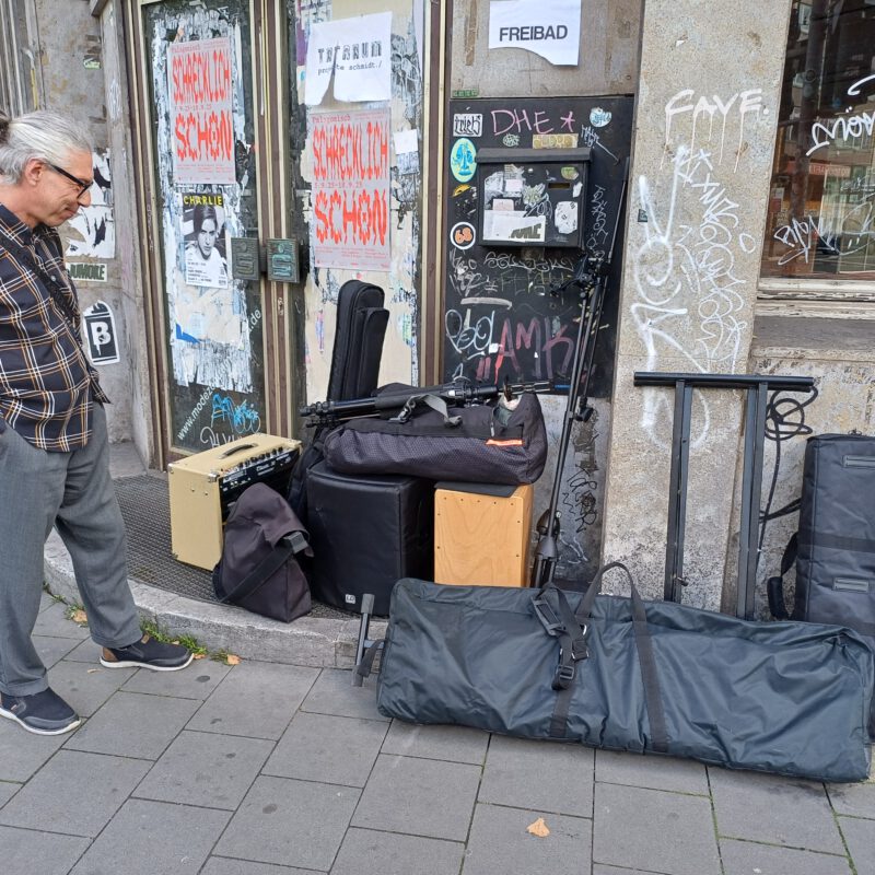 Michael jonas und zumidest das equipment von urs und oliver